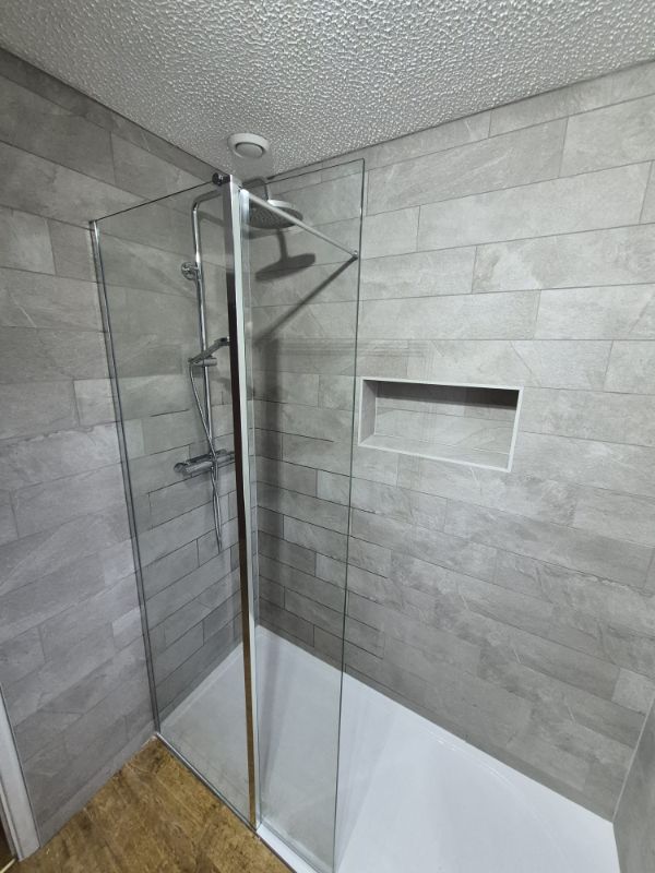 A bathroom, shower room or cloakroom installed by G V Hall Ltd