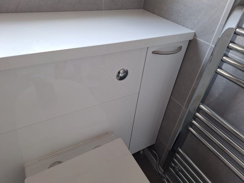 A bathroom, shower room or cloakroom installed by G V Hall Ltd