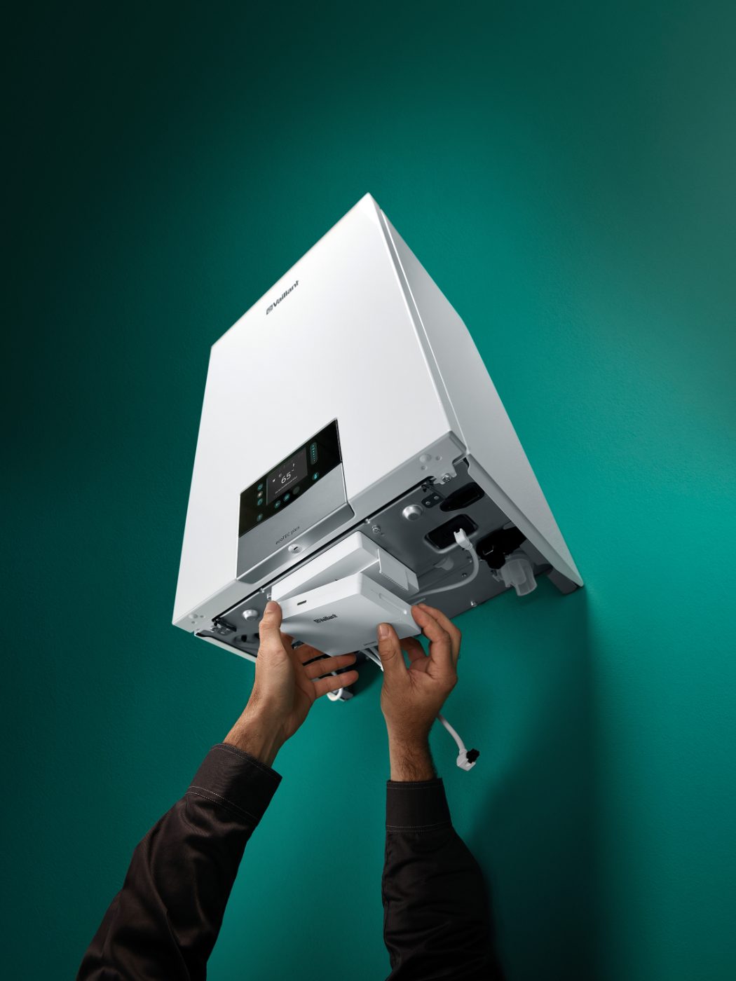Setting the hot water temperature on a new Vaillant boiler